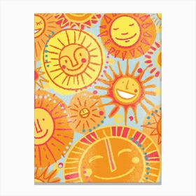 All The Sunshine Canvas Print