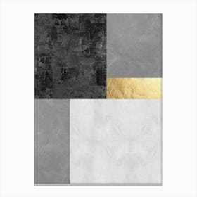 Geometric textures composition 15 Canvas Print