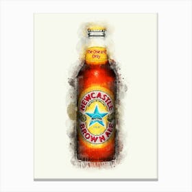 Newcastle Brown Ale Canvas Print