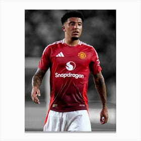 Jadon Sancho Manchester United 1 Canvas Print