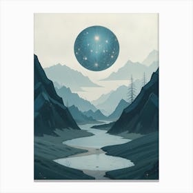 Starry Sky 1 Canvas Print