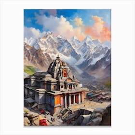 Hindu Temple 3 Canvas Print