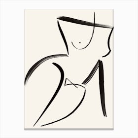 Figure No.1 Abstract Minimal Art Print Canvas Print