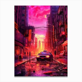 Apocalypse City 2 Canvas Print