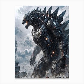 Godzilla 4 Canvas Print