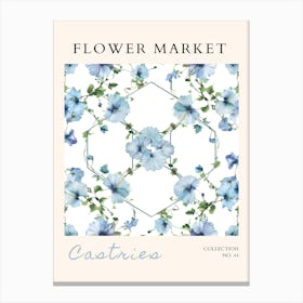 Flower Market art 9 Canvas Print