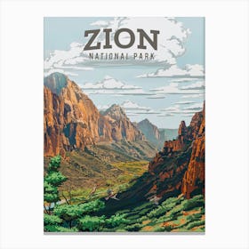 Zion National Park Canvas Print