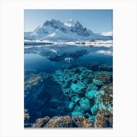 Icelandic Fjord Canvas Print