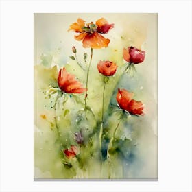 Poppies Canvas Print