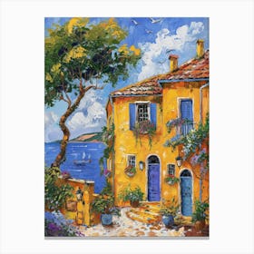 House By The Sea 7 Canvas Print