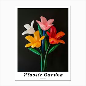 Bright Inflatable Flowers Poster Moonflower 2 Canvas Print