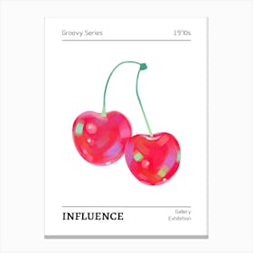 Cherry Influence Canvas Print