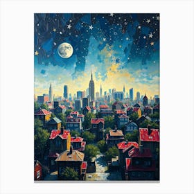 Cityscape 7 Canvas Print