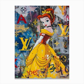 Belle Princess Canvas Print