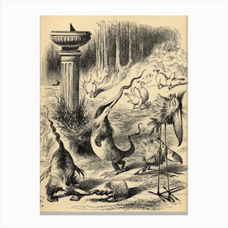 The Borogoves Canvas Print