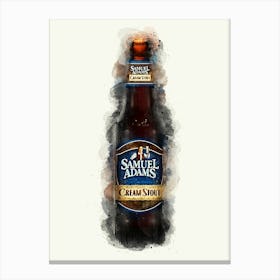 Sam Adams Cream Stout Canvas Print