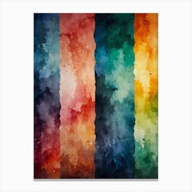 Abstract Watercolor Background 7 Canvas Print