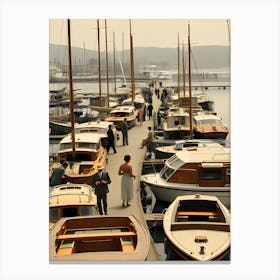 The Old Marina ~Reimagined 41 Canvas Print