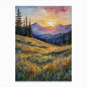 Summer's End Canvas Print