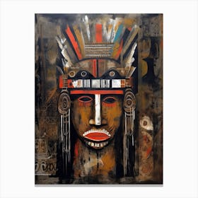Indian, Native american 4 Canvas Print