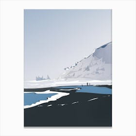 Vik Reynisfjara Black Sand Beach, Iceland Canvas Print