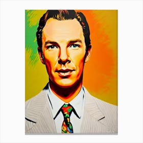 Benedict Cumberbatch Colourful Pop Movies Art Movies Canvas Print
