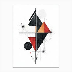 Abstract Geometric Shapes Canvas Print