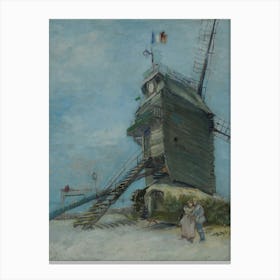 Van Gogh - Le Moulin De La Galette Canvas Print