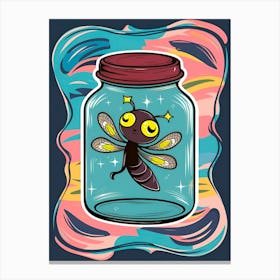 Dragonfly In A Jar Canvas Print