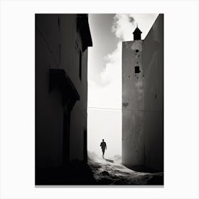 Marrakech, Morocco, Photography In Black And White 2 Canvas Print