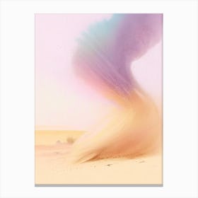 Dust Devil Gouache Space Canvas Print