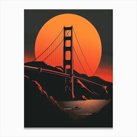 Golden Gate Bridge Canvas Print