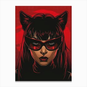 Catwoman Canvas Print