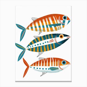 Three Fish 3 Canvas Print