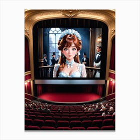 Movie Theater Canvas Print