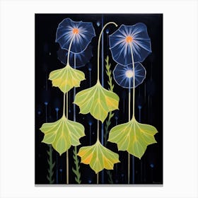 Canterbury Bells 2 Hilma Af Klint Inspired Flower Illustration Canvas Print