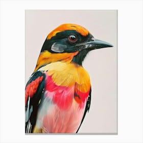 Colorful Bird 5 Canvas Print