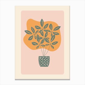 Potted Plant Canvas Print