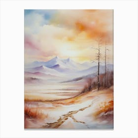 Landscape Painting 5 Canvas Print