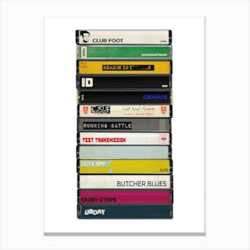 Kasabian - Cassette Print Canvas Print