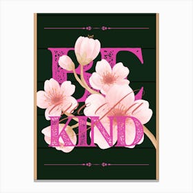 One of a Kind Flowers Canvas Print