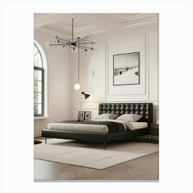 Modern Bedroom Canvas Print