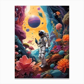 Astro Planet 2 Canvas Print