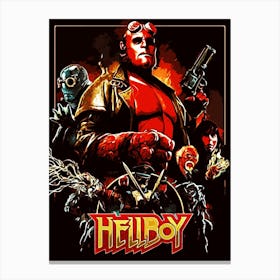 Hellboy movies 1 Canvas Print