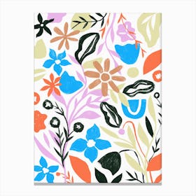 Floral Forest Canvas Print