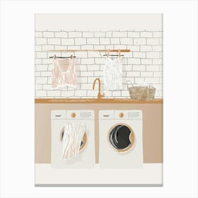 Laundry Room 4 Canvas Print