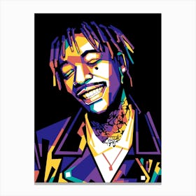 Wiz Khalifa Wpap Canvas Print