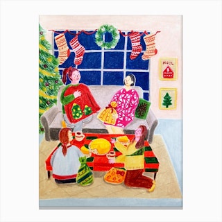 Christmas Eve Canvas Print