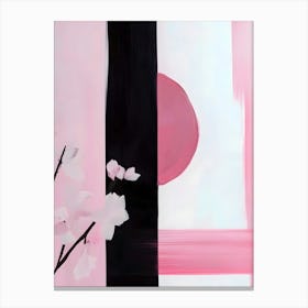 Pink Cherry Blossoms 1 Canvas Print