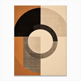 Braunschweig Balance, Geometric Bauhaus Canvas Print